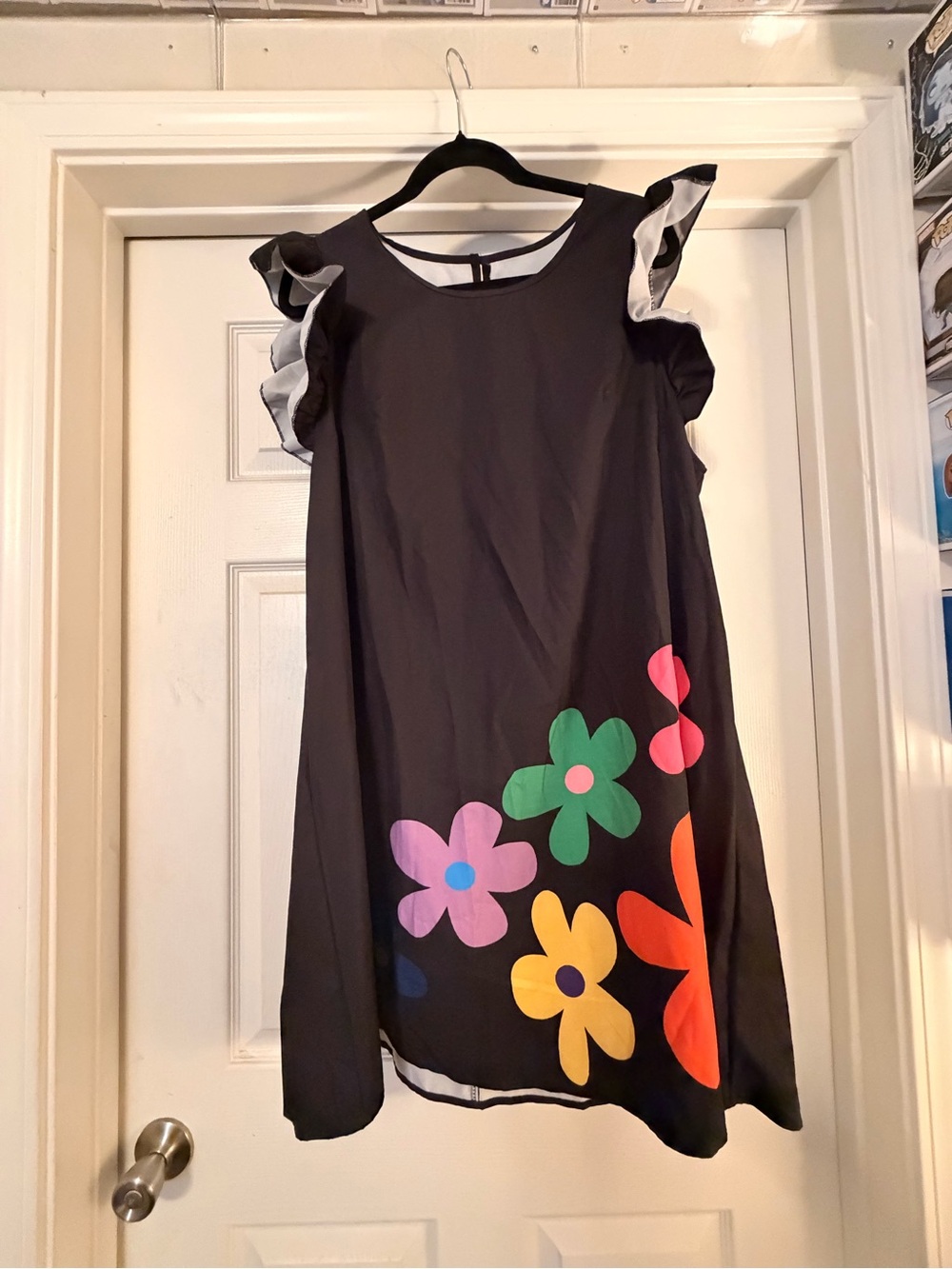 SHEIN Curve Midi 2XL Floral Dress NWOT - Picture 4 of 8